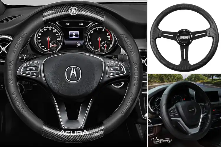 Detailed view of Best Textured Steering Wheels: Grip & Style