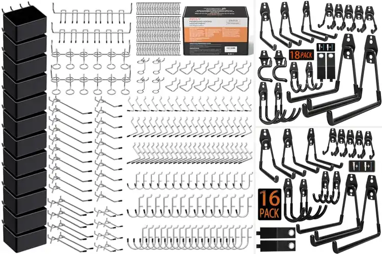 Detailed view of Best Tool Organizer Hooks: Top 10 Picks for a Tidy Workspace