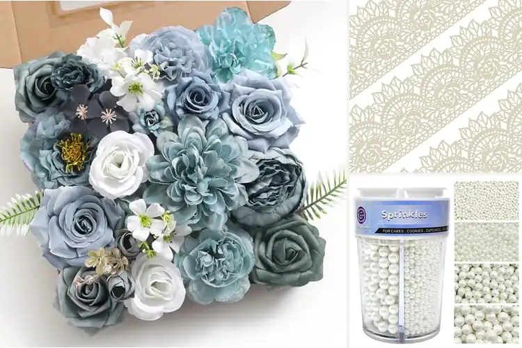 Detailed view of Best Wedding Cake Decorations