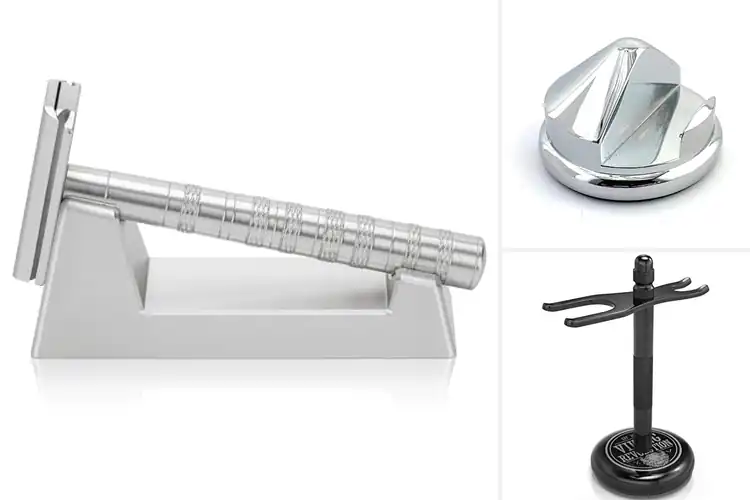 Detailed view of Best Weighted Razor Stands 100G